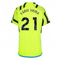 Dres Arsenal Fabio Vieira #21 Preč pre Ženy 2023-24 Krátky Rukáv